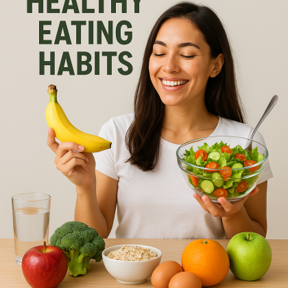 Healthy Eating Habits – Balanced Diet with Fruits, Vegetables, and Whole Foods